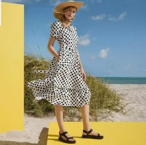 Lisa Marie Fernandez Polka Dot Dress 2x